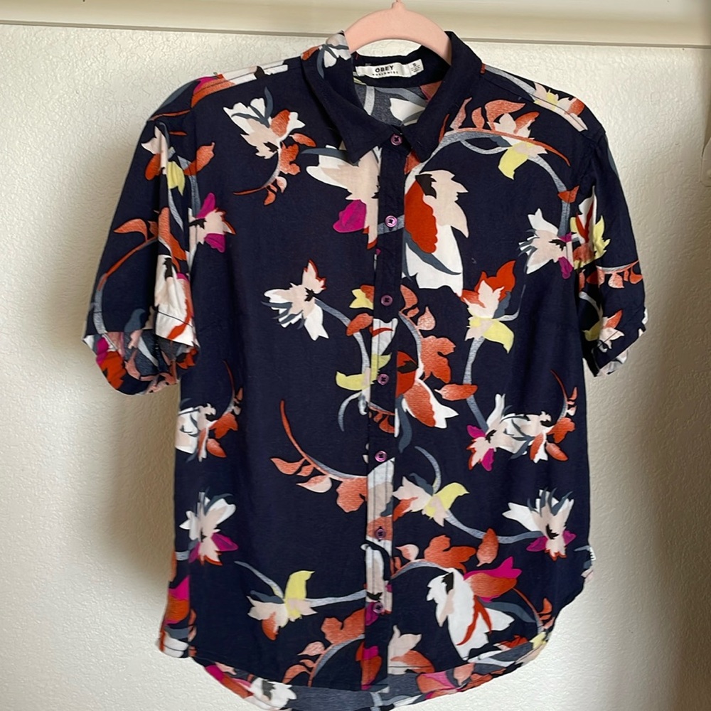 OBEY Women’s Button Up
